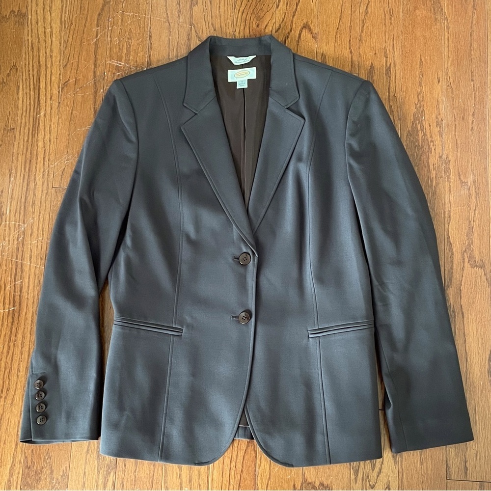 Talbots Classic Dark Brown Women's Blazer